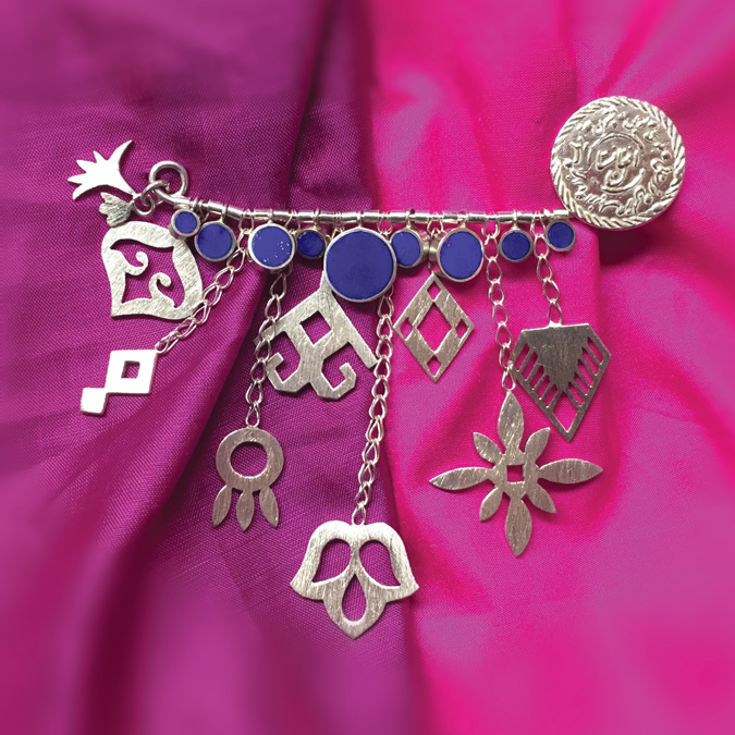 Alina Afghanistan Peace Brooch for Turquoise Mountain