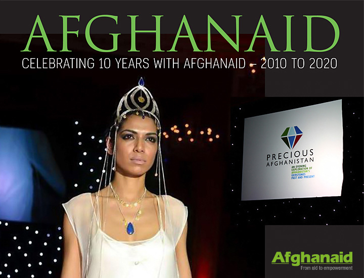 Sima Vaziry supports Afghanaid