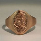 Bespoke wedding ring