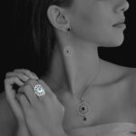 Alina Flower ring silver lapis 98204 2