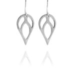 Bloom Full earrings silver