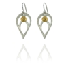 Bloom Full earrings silver vermeil