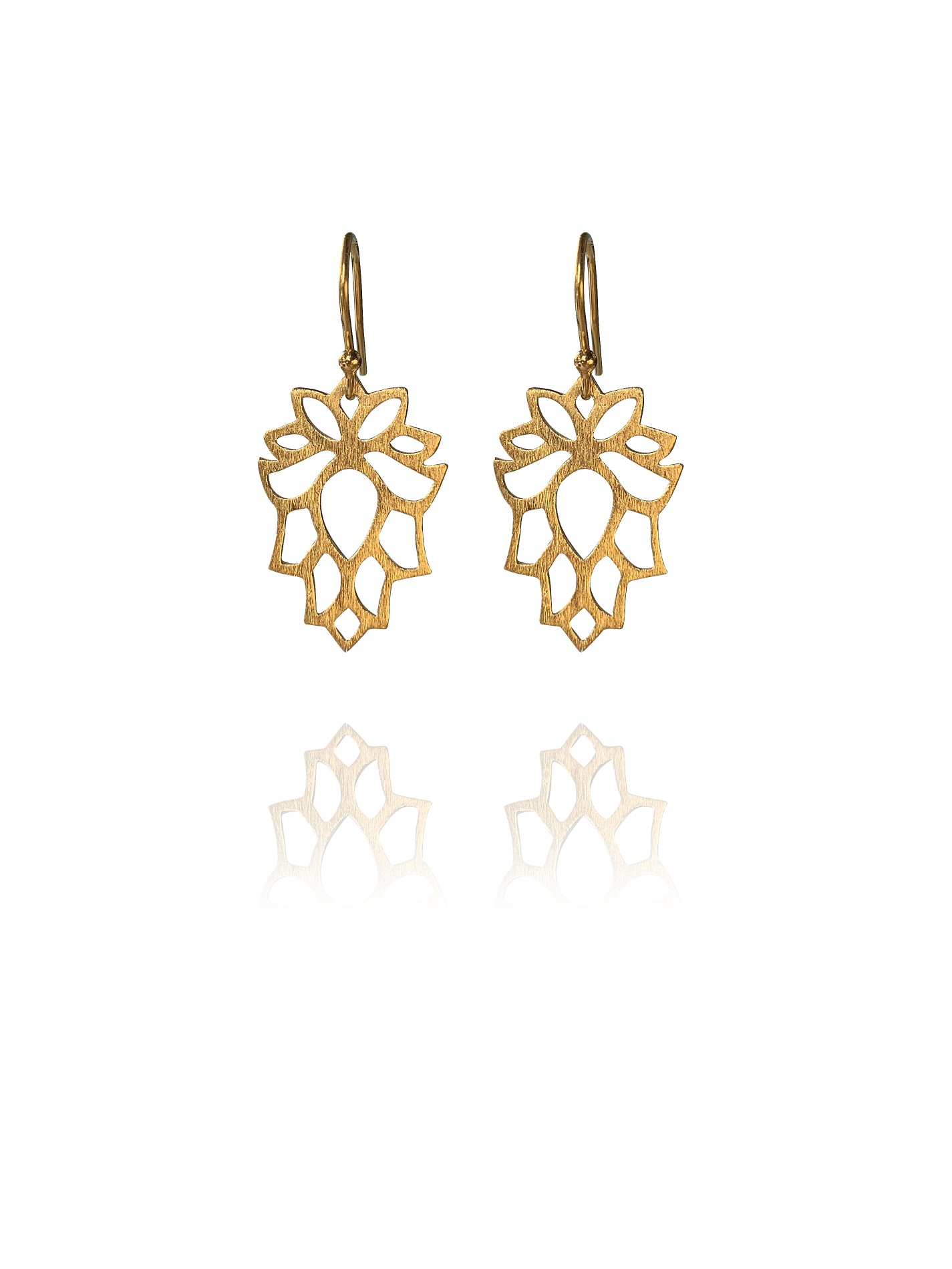 Bloom mini earrings silver vermeil G