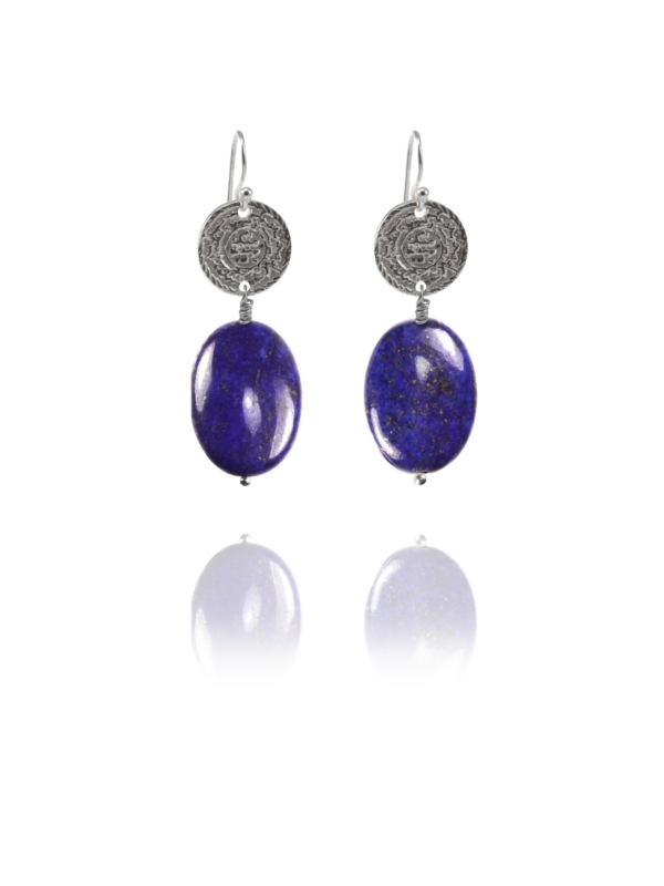 Hope lapis earrings