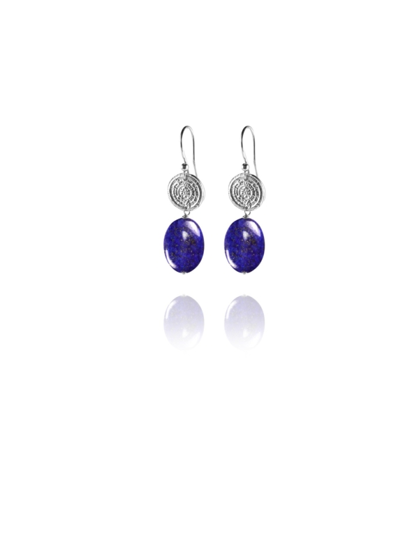 Hope lapis small earrings