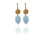 Hope Small silver vermeil aquamarine SGS