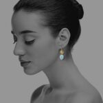 Hope Small silver vermeil aquamarine SGS