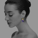 Hope Small silver vermeil lapis GS