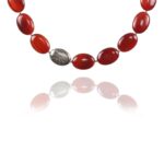 Hope necklace silver carnelian 82427 1
