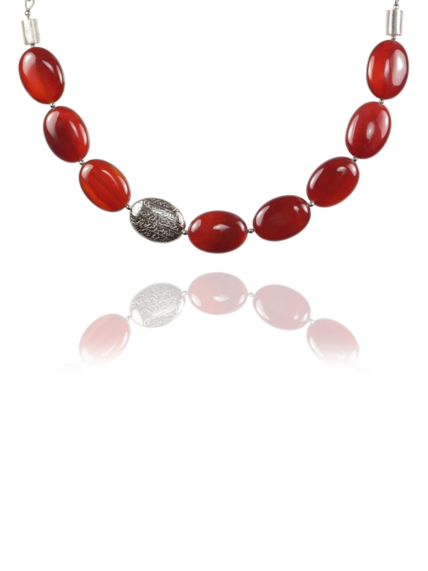 Hope carnelian necklace