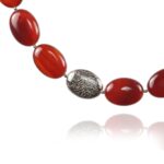 Hope necklace silver carnelian 82427 2