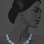 Hope necklace silver faceted aquamarine 82432 3