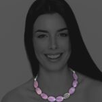 Hope necklace silver faceted lavender amethyst 82425FA 4