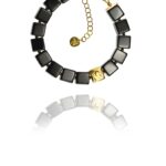 Journey Gateway bracelet silver vermeil onyx 62431 1