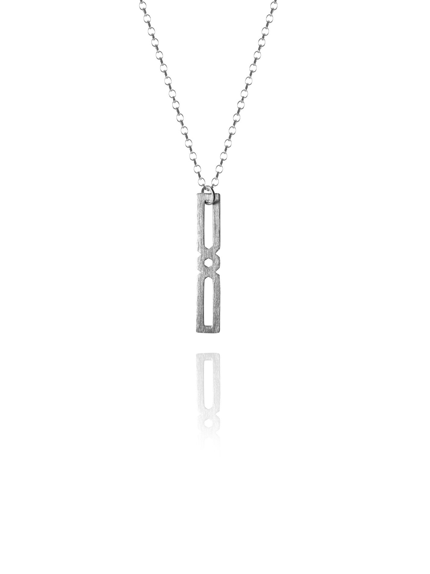 Mosaic Gate small necklace silver