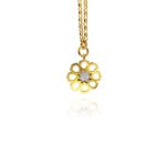 Mosaic Star small necklace silver vermeil