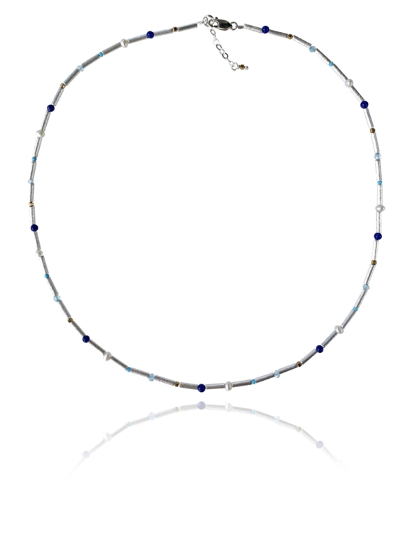Stars pyrite necklace