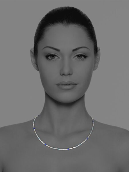 Stars pyrite necklace