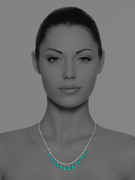 Stars agate necklace
