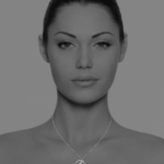 Bloom Love Heart silver necklace