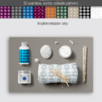 Patterns watermarks UZB