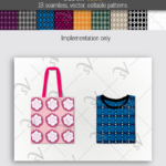 Patterns watermarks UZB