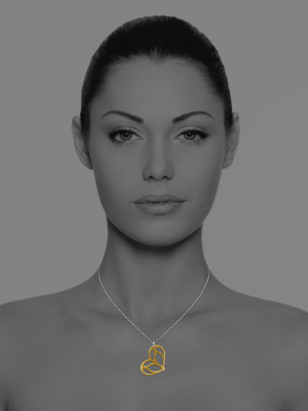 Bloom Love Heart Necklace