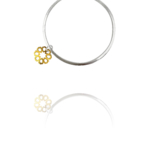 mosaic star bangle vermeil silver G