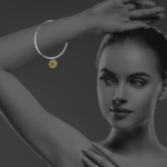 mosaic star bangle vermeil silver G