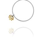 new blossom bangle vermeil silver G