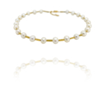 pearls pendent silver vermeil pearl pyrite