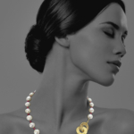 unique silver vermeil ruby pearl pyrite