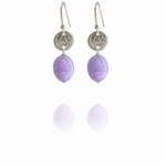 Hope Small earrings silver lavender amethyst S