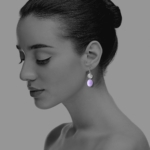 Hope Small earrings silver lavender amethyst S