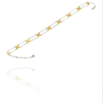 Assyrian petal necklace vermeil