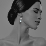 New Hope Small earrings silver faceted aquamarine