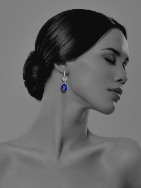 Old Persian Coin Star Lapis earrings Old Persian Coin Star Lapis earrings