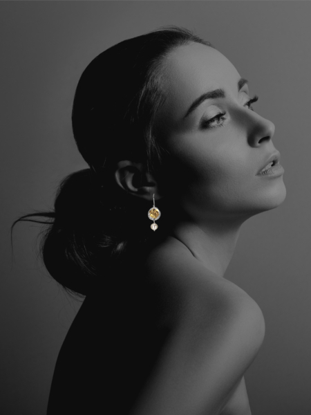 Alexander Coin Pearl Earrings
