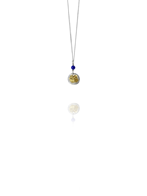 Alexander Coin Lapis Necklace