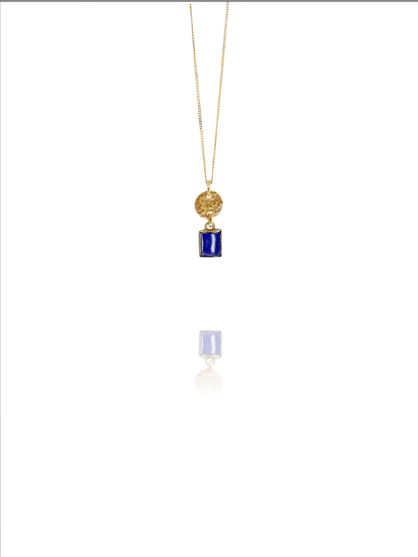 Old Persian Coin Amalia Lapis Small Necklace