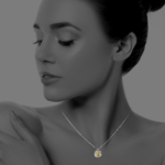 Assyrian tree of life necklace silver vermeil