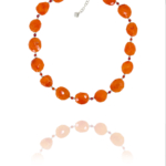 Star carnelian hematite silver
