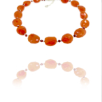 Star carnelian hematite silver