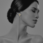 coin persian rosette pearl vermeil