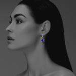 Alina lapis earrings silver