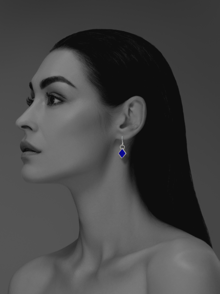 Alina lapis earrings