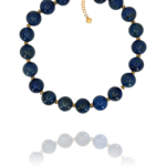Star necklace lapis vermeil Star necklace lapis vermeil
